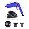 Dredge Plug Air Pump Pipe Plunger Toilet Drain Cleaner Sewer Blockage Tool