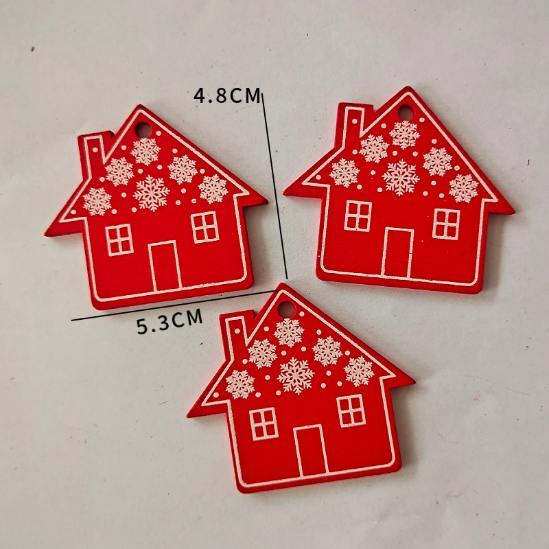 Factory Direct Crafts Creative Wooden Christmas Gift Interior Decorations Home Pendant DIY Accessories