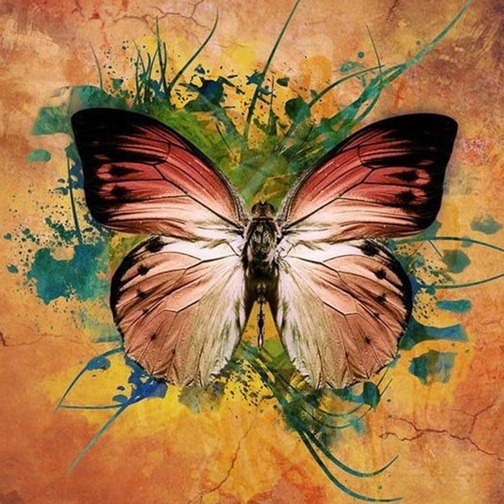 

Butterfly - Round Drill Diamond Painting - 30x30cm, 501 Original