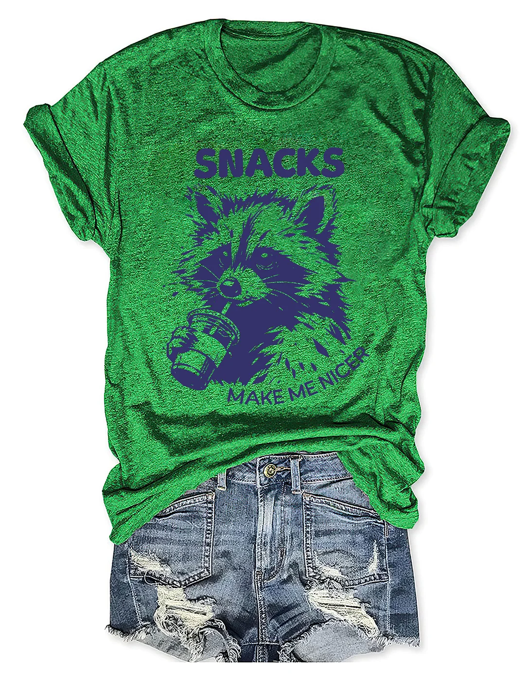 Snacks Make Me Nice T-shirt