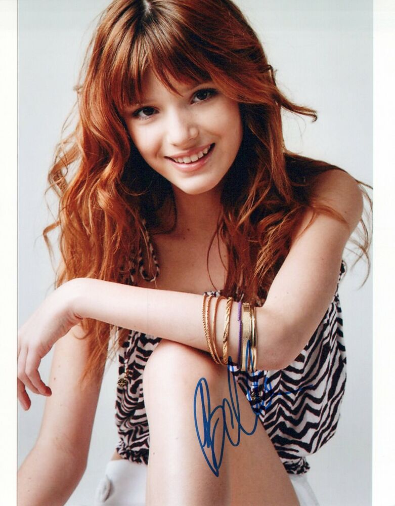 Bella Thorne glamour shot autographed Photo Poster painting signed 8x10 #42