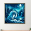 Einhorn - runder Bohrer Diamond Painting - 40*40cm