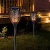 Outdoor Garden Solar Flame Light Waterproof LED Torch Lamp Yard Decoration