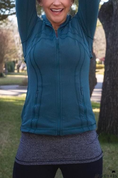 Zipper Long Sleeve Skinny Jackets