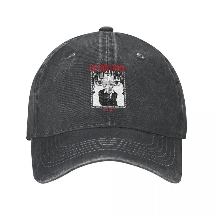Hunter X Hunter Vengeance Baseball Cap Casual Distressed Washed Anime Manga Headwear Unisex Outdoor Summer Hats Cap