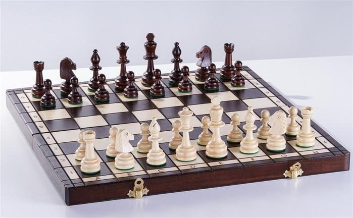 16" Olympic Wooden Chess Set