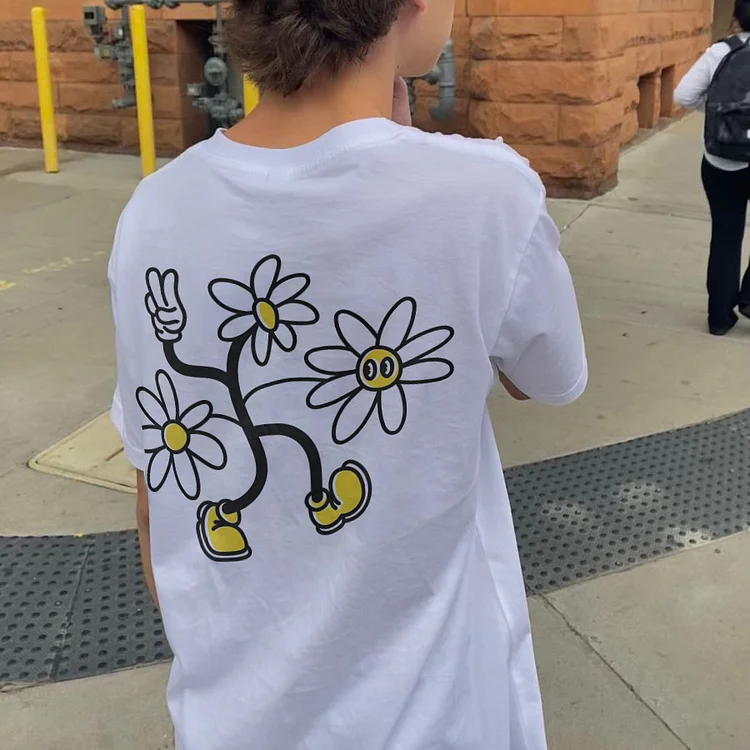 Walking Flowers T-shirt
