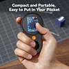 500X Handheld Digital Microscope 2 MP Electronic Coin Magnifier with 8 LED Light