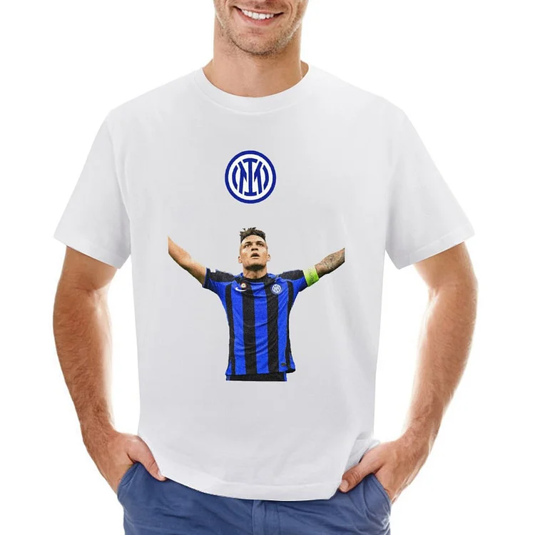 Lautaro Mart&iacute;nez Inspired Men's T-shirt