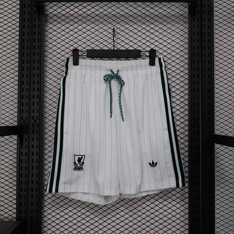 2025-26 Liverpool Casual Shorts, White - Player Edition