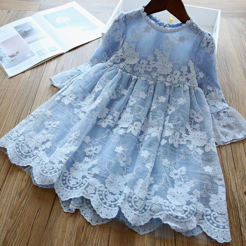 Summer Kids Dresses For Girls Tutu Fluffy Cake Smash Dress Elegant Princess Party Wedding Dress Girl Birthday Clothing 3 8Y