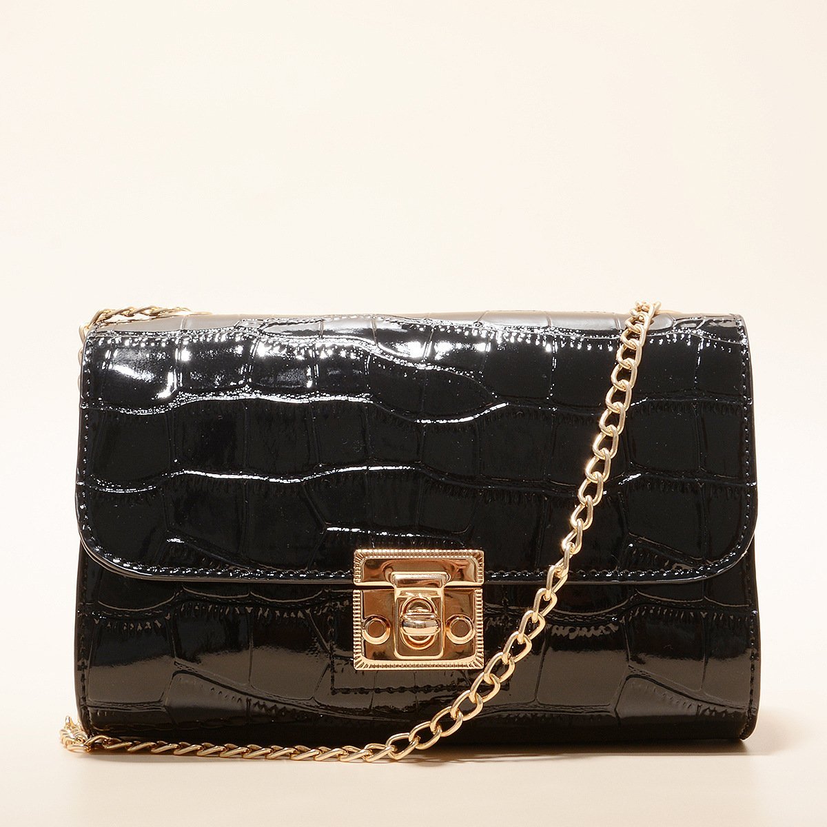 Retro Fashion Stone Chain Slung Women's Bag Shoulder Bag Lightweight