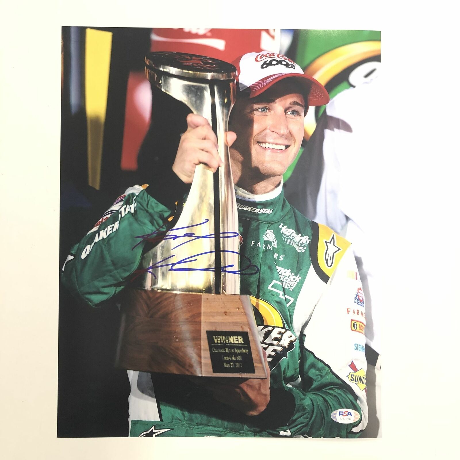 Kasey Kahne Signed 11x14 Photo Poster painting PSA/DNA Autographed NASCAR