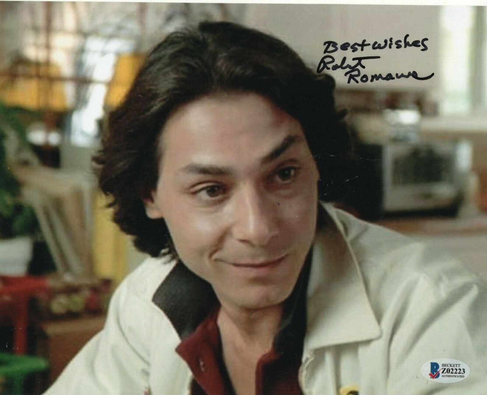 Robert Romanus Signed Fast Times at Ridgemont 8x10 Photo Poster painting w/Beckett COA Z02223