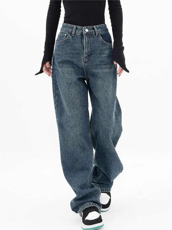 Brownm Vintage Classic Boyfriend Jeans