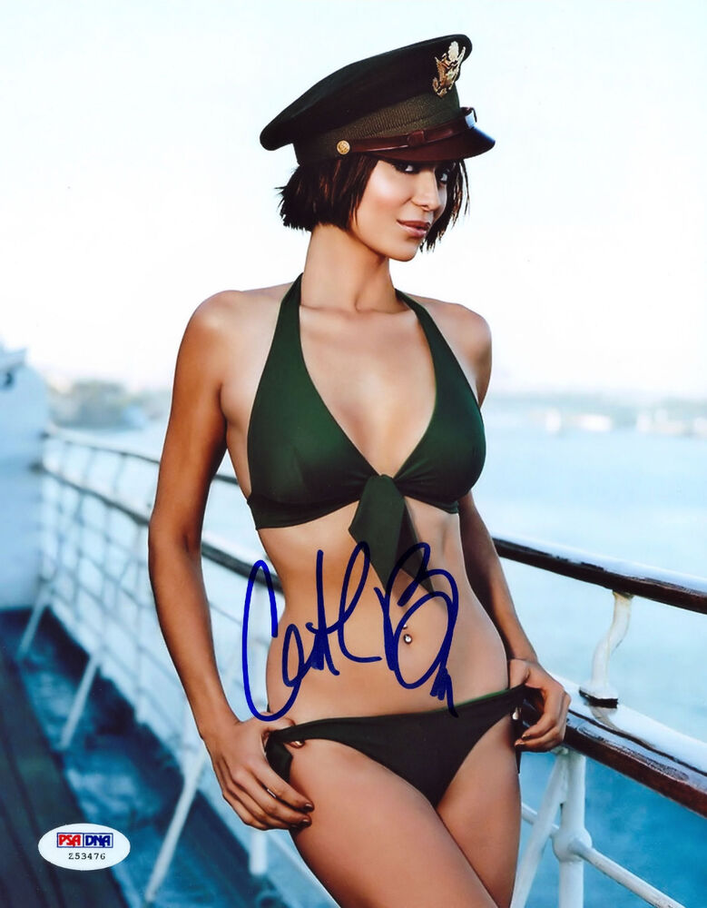 Catherine Bell Signed PSA/DNA 8X10 Sexy Photo Poster painting Auto Autographed Autograph P4