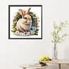 >SALE<5D DIY Full Round Drill Diamond Painting Rabbit Kit Home Decor Art Craft 30x30cm