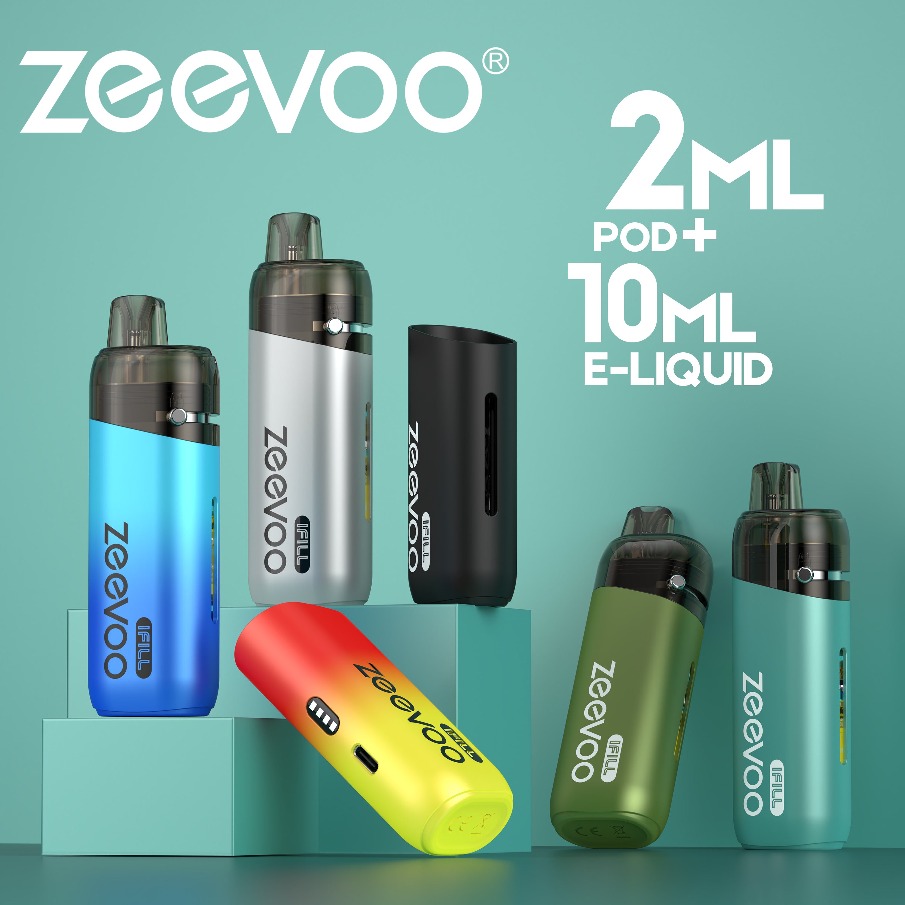 ZEEVOO IFILL Refillable Vape Wholesale ZEEVOO CTYVape