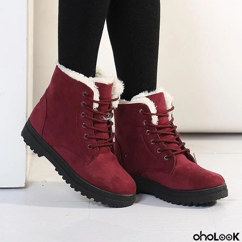 Women's Flat  Snow  Boots