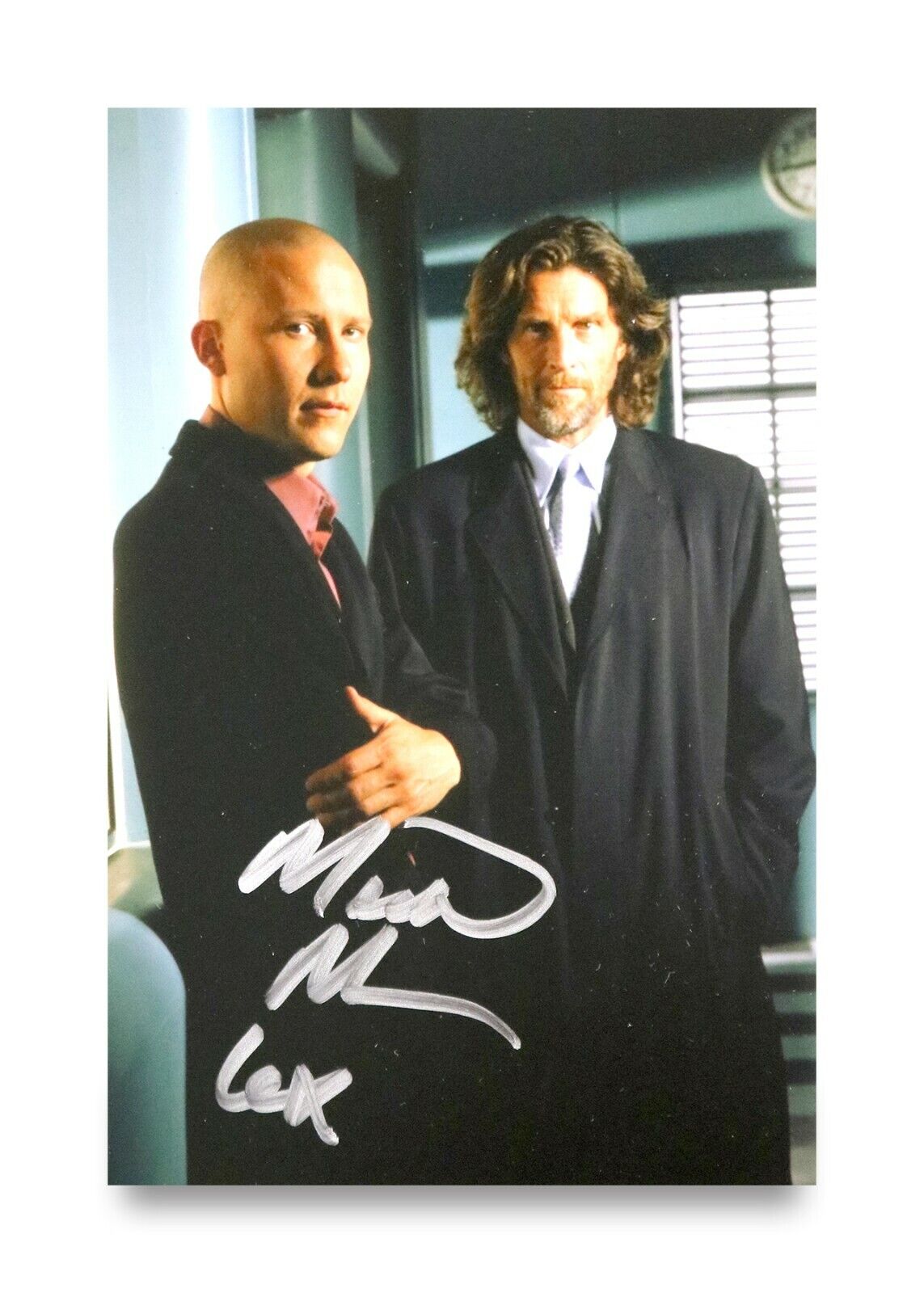 Michael Rosenbaum Signed 6x4 Photo Poster painting Lex Luther Smallville Superman Autograph +COA