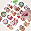 2PCS Small Sheets Diamond Painting Christmas Creatures Sticker