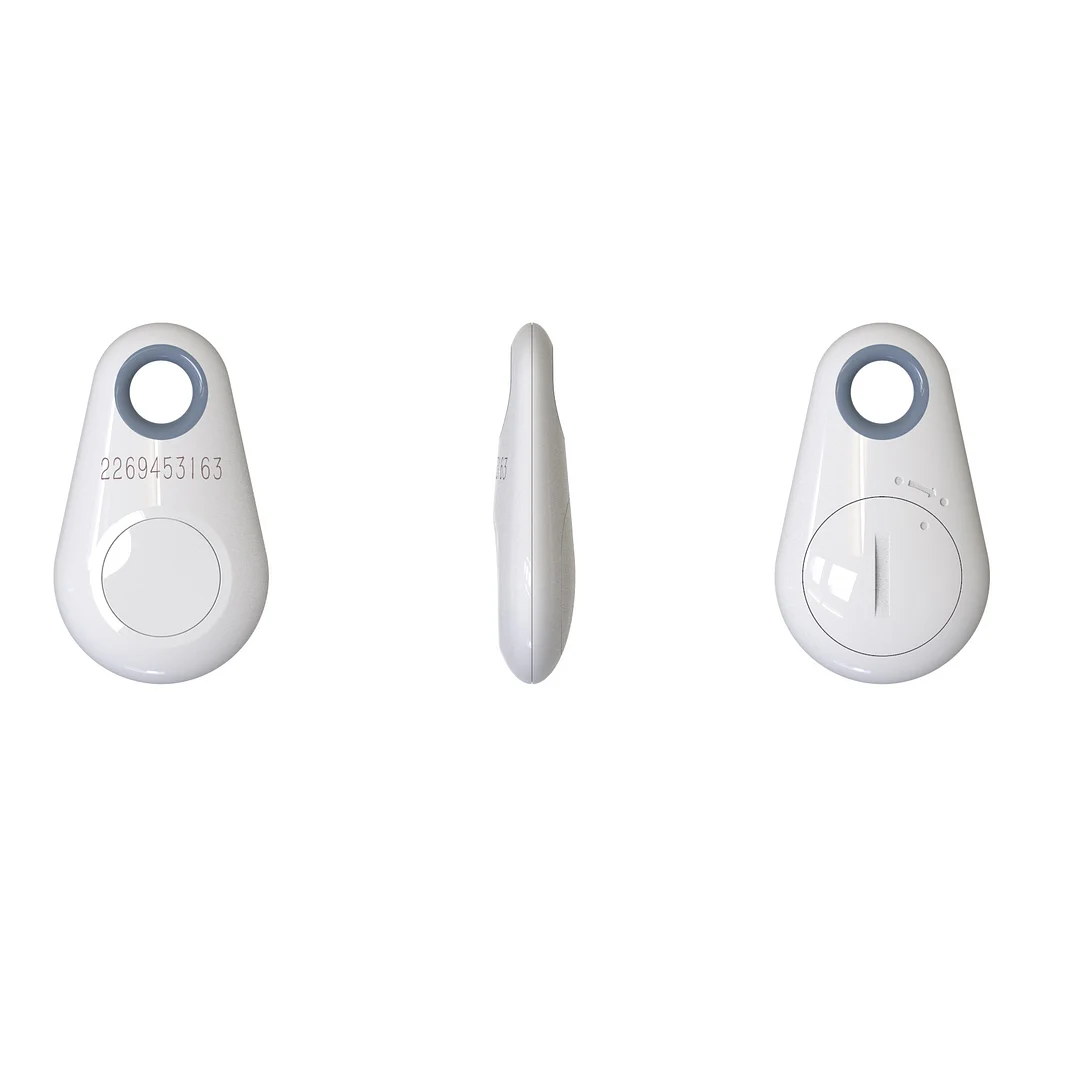 Long Range 2.4Ghz+IC RFID Active Keychain Tag with Logo Printed For Employees