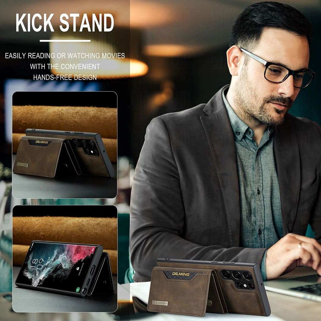 For Samsung S22 Magnetic Card Case Cover