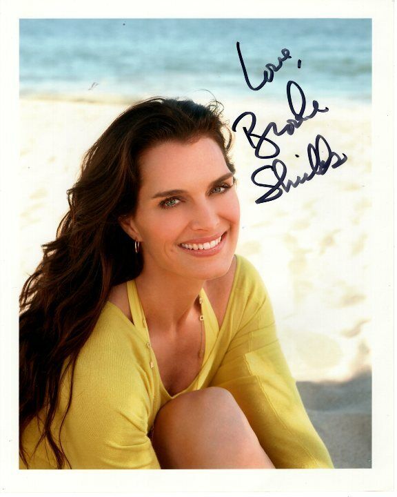 BROOKE SHIELDS signed autographed 8x10 Photo Poster painting