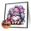 Lavender Gnome - Full Round Drill Diamond Painting