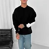 Stylish And Casual Color-blocked Sweatshirt by Inlyline