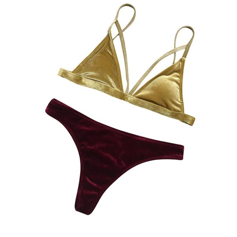 2019 women bikini Sexy Swimwear Sports Swimsuit Brazilian Micro Bikinis Women Bikini Deep Monokini Push Up Bandage Beachwear red