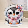 DIY Cute Penguins Diamond painting ornaments(Double-Sided)