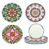 3pcs DIY Datura Diamond Painting Makeup Mirror Portable Kits