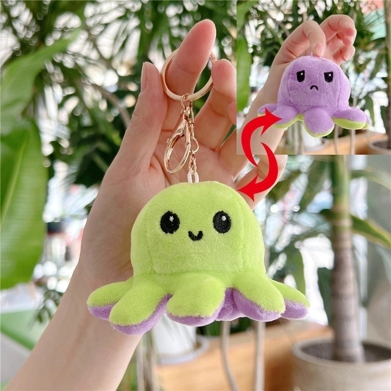 Cute Octopus Pp Cotton Women’s Bag Pendant Keychain