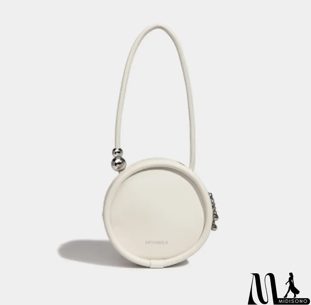 MidiSono - Niche Design Round Cake Shoulder Crossbody Bag
