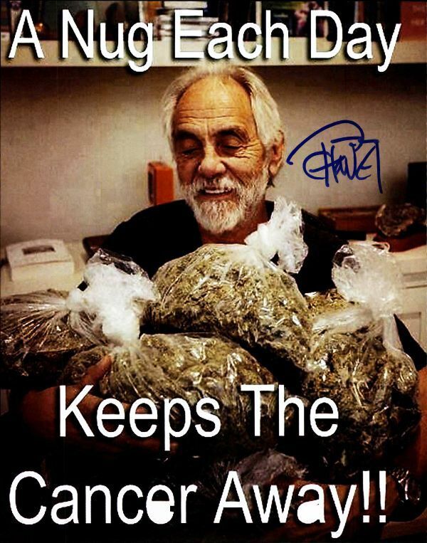 Tommy Chong authentic signed celebrity 8X10 Photo Poster painting W/Cert Autographed 41116o1