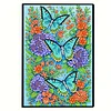 Butterfly 5D DIY Diamond Art Painting Notebook Kit 50 Pages A5 Rhinestone Art Painting Notebook Kit for Adults Beginners Holiday Birthday Gift