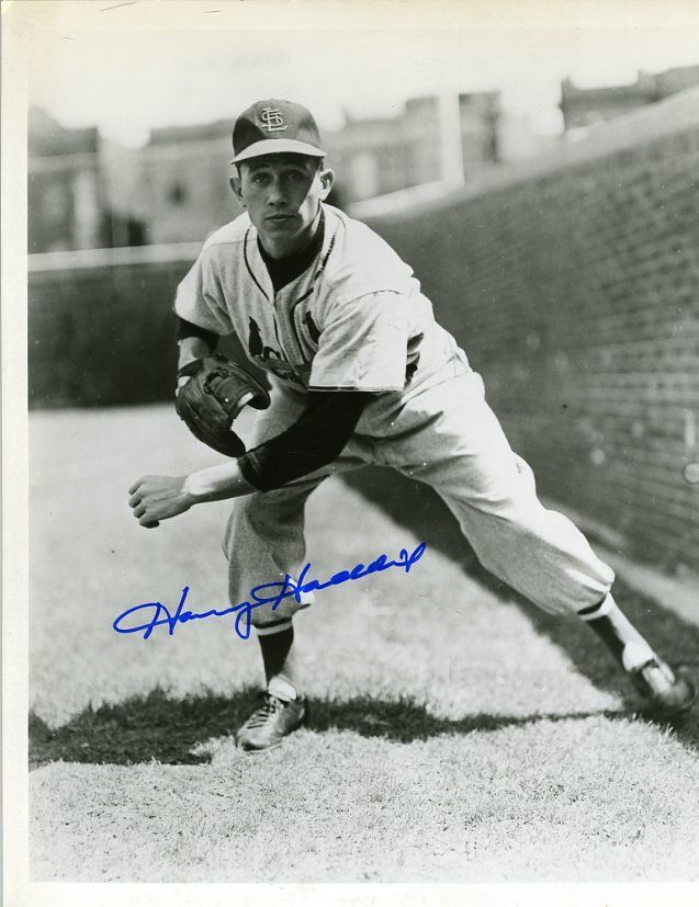 Harvey Haddix Jsa Authenticated Signed 8x10 Photo Poster painting Autograph