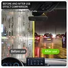 LXCJZY Clear Vision Glass Cleaner, Clear Vision Windshield Cleaner, 2025 Upgrade Automotive Oil Film Cleaning Brush for Car Windows, Prevents Rain and Fog Cleaning Glass Brush, for All Car (2PC)