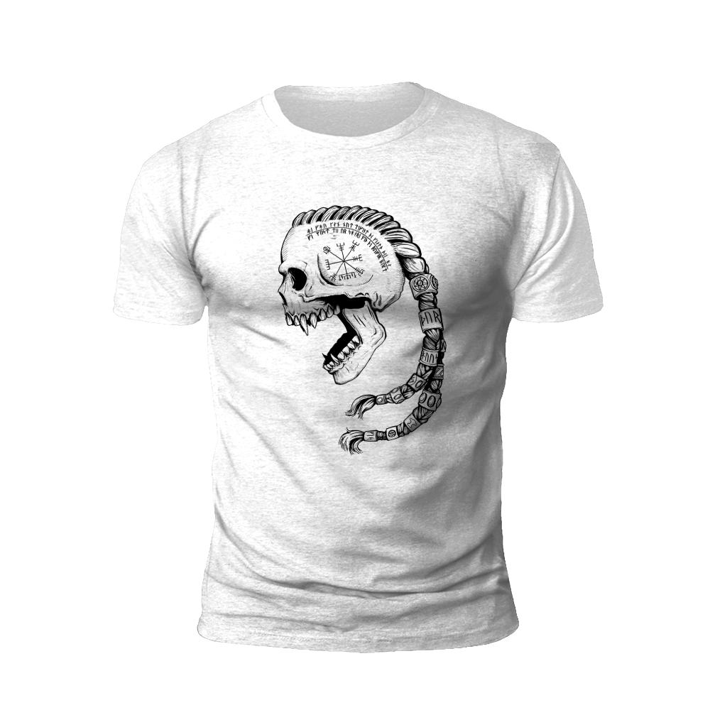 Skull and Serpent: A Norse Mythology T-Shirt