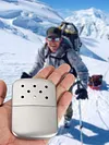 Zinc Alloy Hand Warmer Reusable Pocket Warmer Outdoor Fuel Hand Warmers Heater