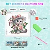 Flower Kitten - Crystal Rhinestone Diamond Painting