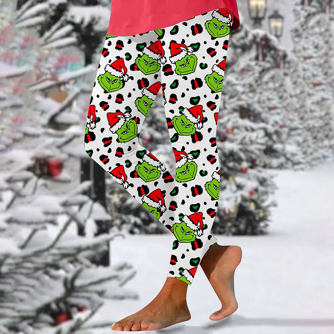 Churchf Churchf WISH Print Bottom Green Pattern Pants Women's Boots
