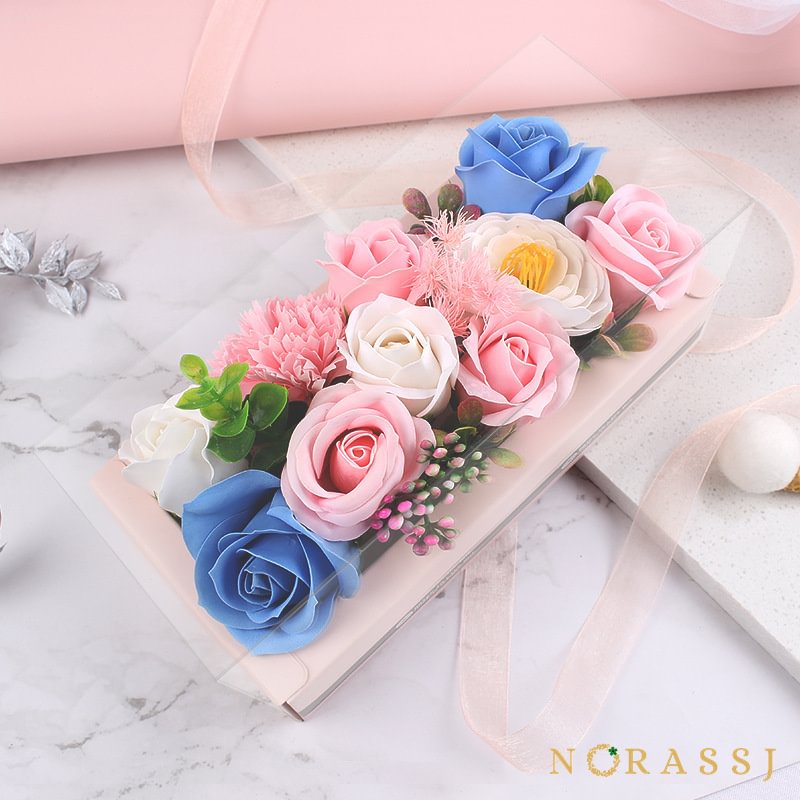 Fake Rose Soap Flower Gift Box Gift For Valentine's Day