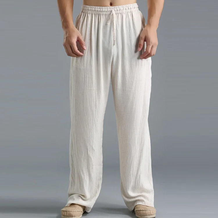 Linen Casual Pants-inspireuse