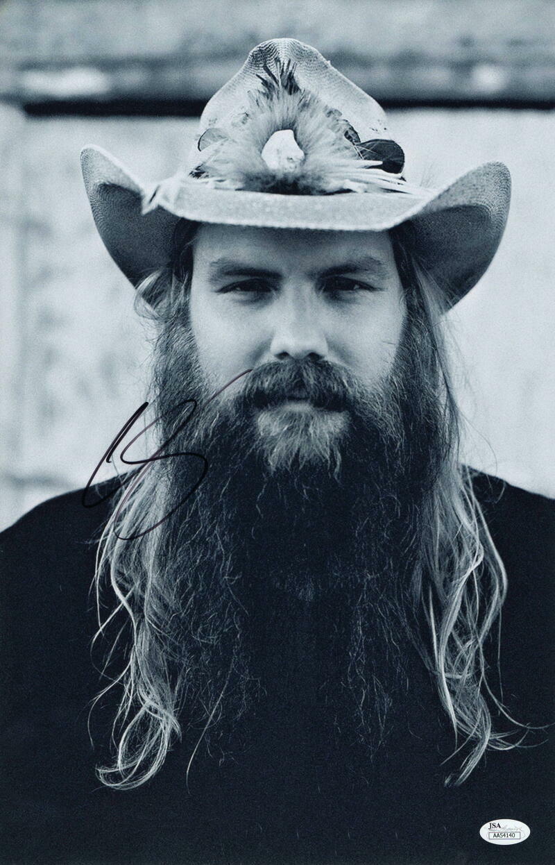 CHRIS STAPLETON SIGNED AUTOGRAPH 11x17 Photo Poster painting - FROM A ROOM VOLUME 1 2 RARE, JSA