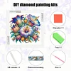 DIY Partial Special Shaped Drill Diamond Painting-Flower