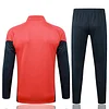 25/26 Bayern Munich orange color long zipper Training Jacket Set