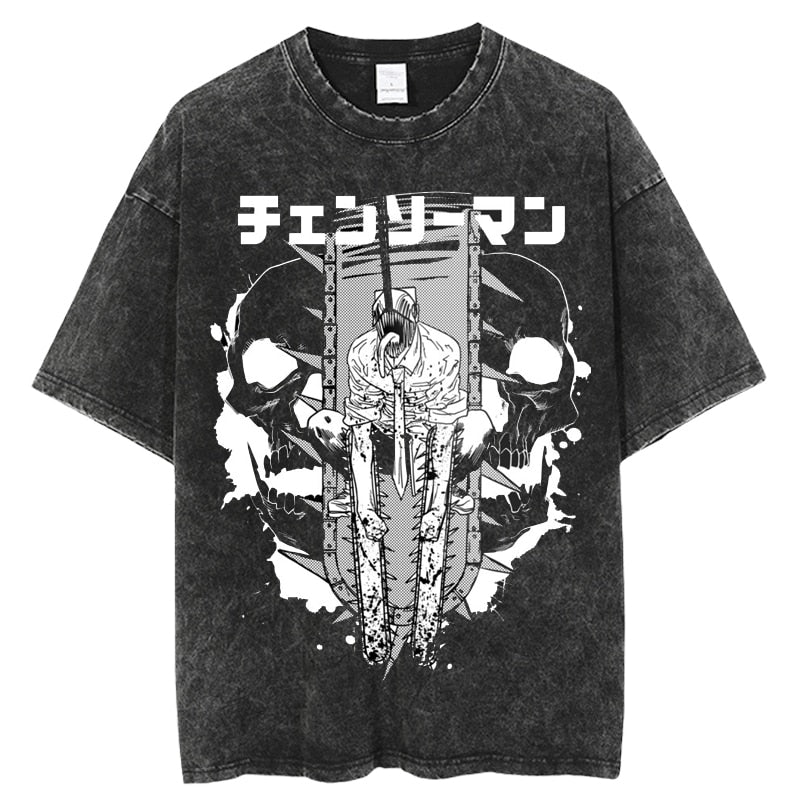Chainsaw Man Denji Vintage Graphic T-Shirt