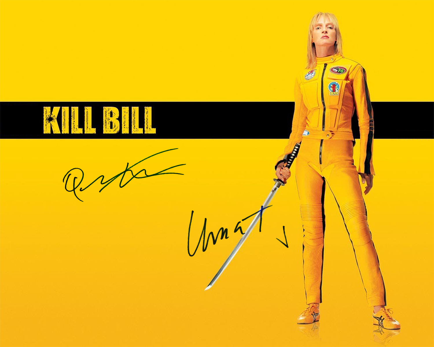 Kill Bill Tarantino Uma Thurman signed 8X10 Photo Poster painting picture poster autograph RP